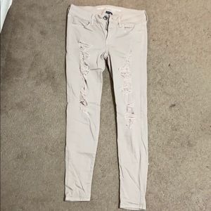 American Eagle jeans with holes